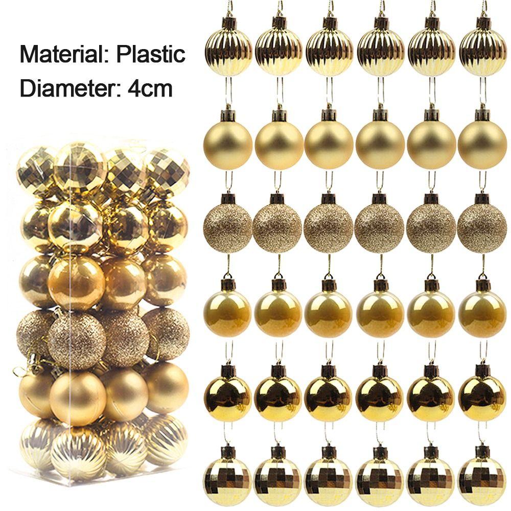 Year Crafts Home Decor Drop Pendant Xmas Hanging Christmas Balls Bauble Christmas Tree Decoration