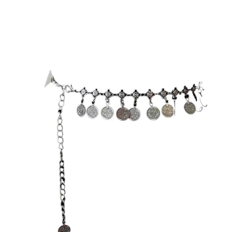 High Quality Ethnic Style Tassel Belly Dance Waist Chain Adjustable Long Golden Belt For Women Girls Fashion Dress Accessories