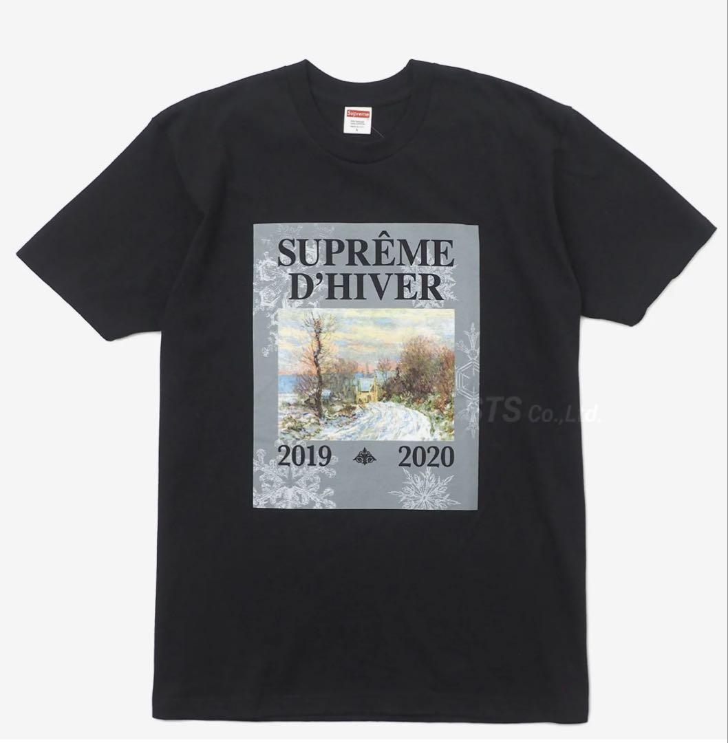 

[USED] Supreme D Hiver T-Shirt 2019-2020 Black