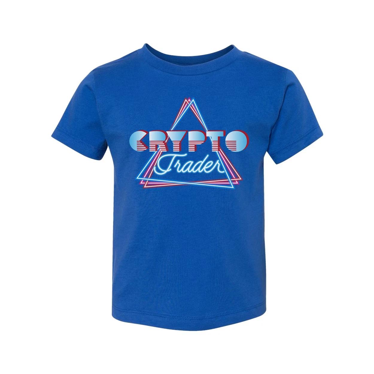 Crypto Trader Neon Graphic Tee M