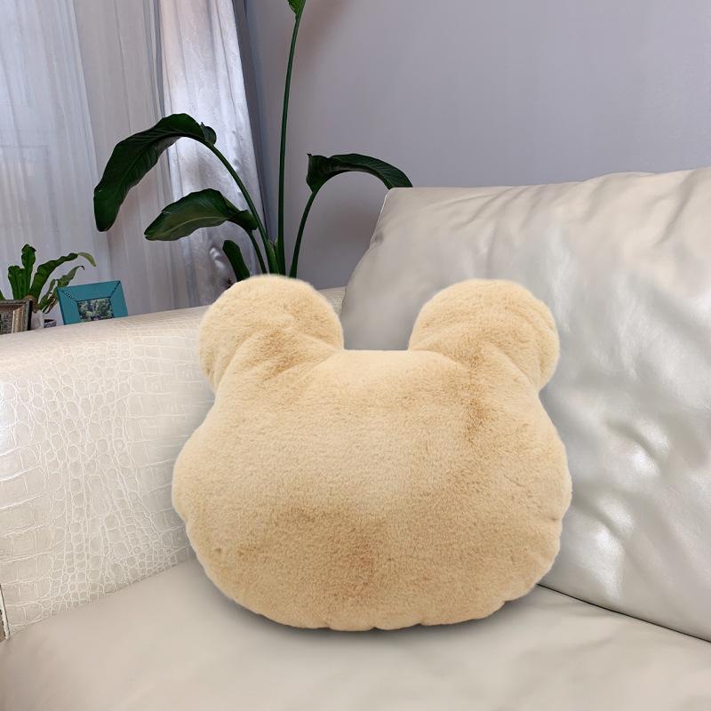 Cute Bear Ear Plush Pillow