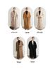 2024 Autumn Double-Breasted Woolen Women's Mid-Length Loose Coat