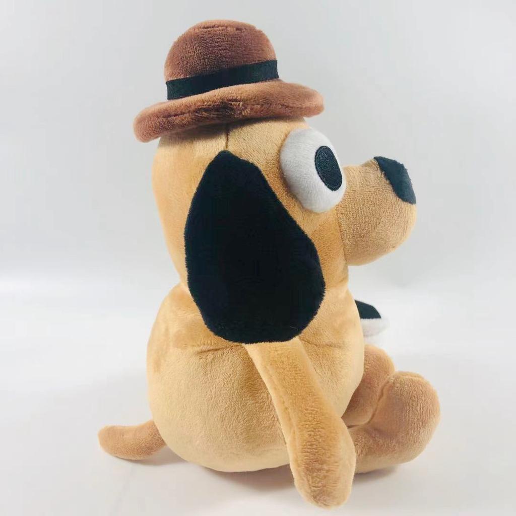 New This Is Fine Meme Coffee Dog Plush Toy Soft Stuffed Doll Stuffed Plush Animals Kids Toy Gift for Children Boy Birthday