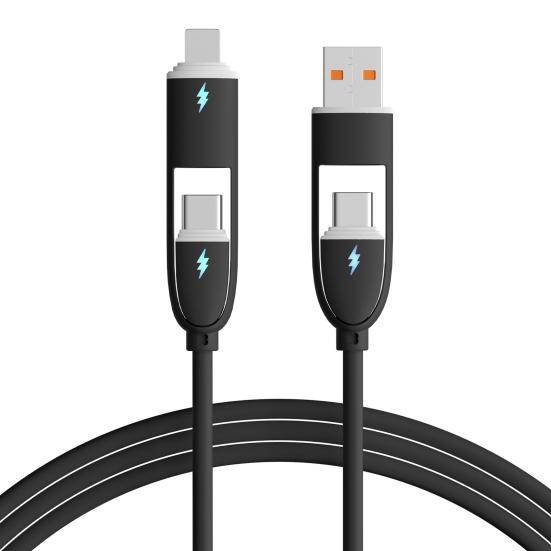 6A Fast Charging Cable USB Type C 8-pin Data Cable for Android PD