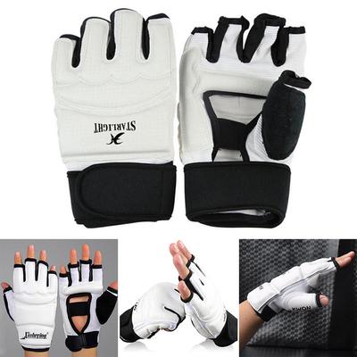 Yellow Claw Half Finger Boxing Gloves MMA Training Sparring Grappling Fight Punch Ultimate Mitts Leather