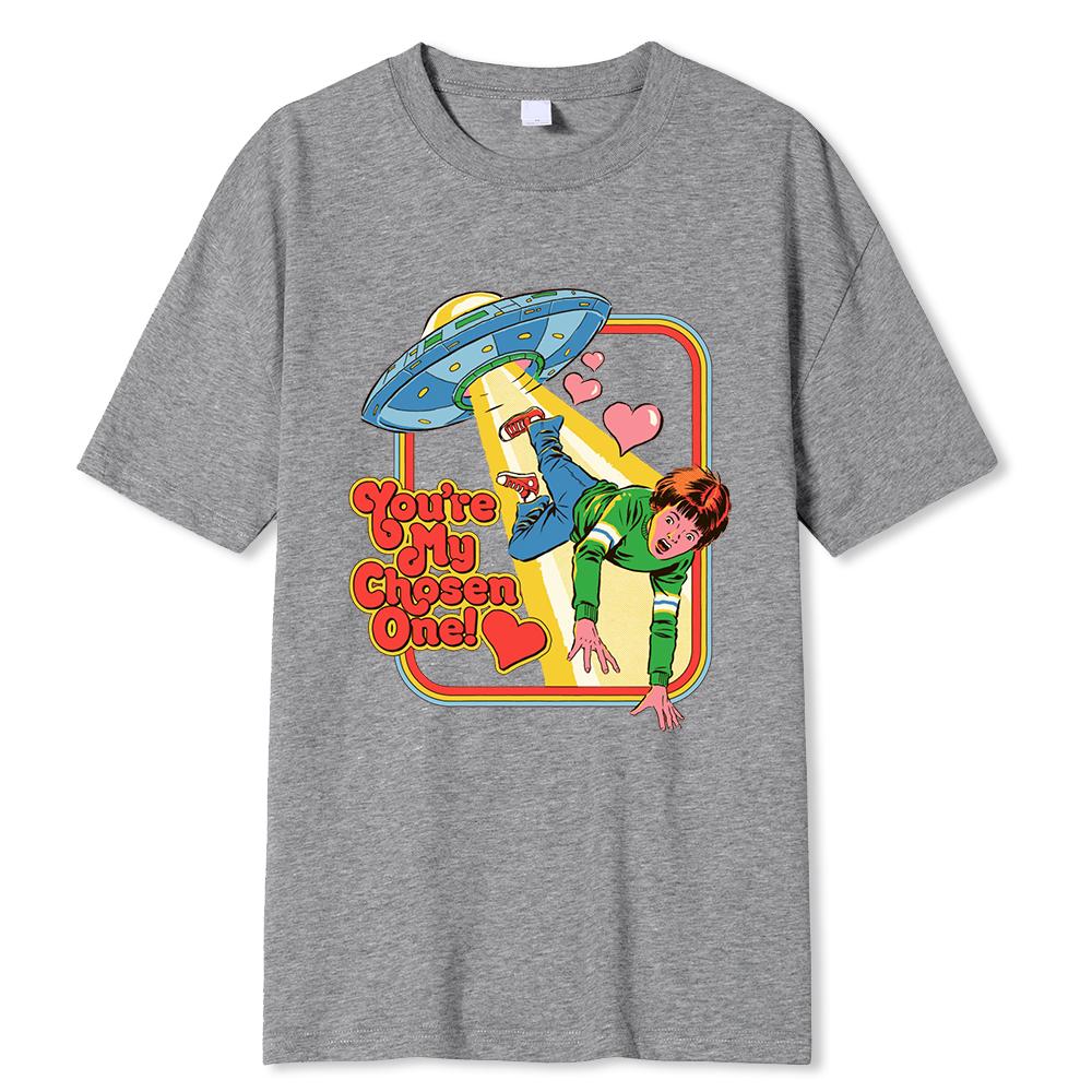 Horror Comic Series Sell Your Soul Economics For Children Men Tshirts Loose Cotton Tee Clothing Street T-Shirt