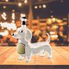 Dachshund Dog Whiskey Bottle, Fun Dachshund Whiskey Bottle, Glass Dachshunds Statue Wine Bottles, Dachshunds Decanter Decoration, For Bar, Home,