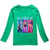 K Pop Demon Hunters Long Sleeve T-shirts Rumi Mira Zoey Autumn Children Clothing Cute Print Tops Gift Children's Boy and Girl Kids Unisex T-shirts
