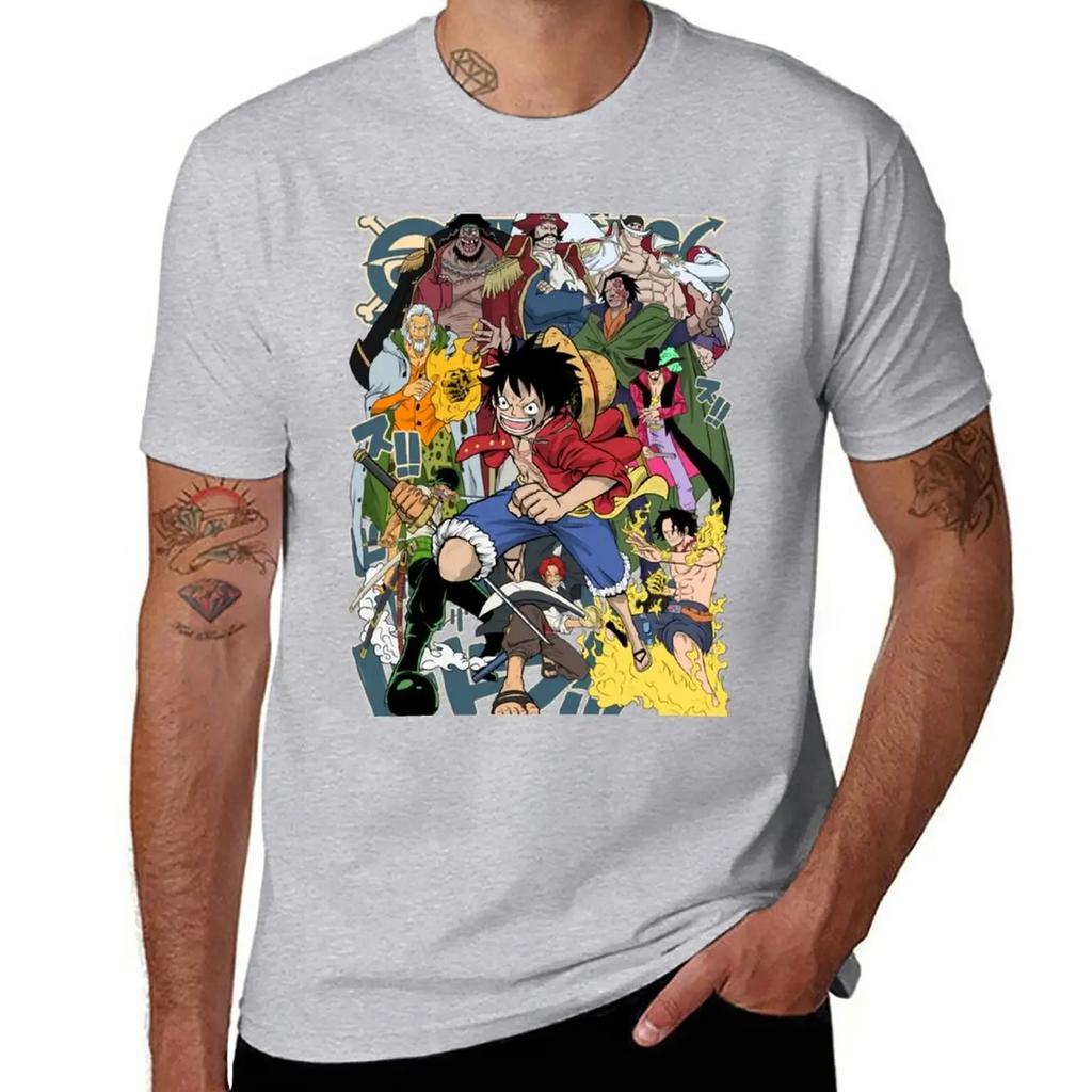 Une pièce T-Shirt oversizeds for a boy Men's t-shirt