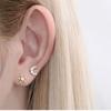 Cubic Pin 1 of 3 Surgical Piercing Aurora Moon