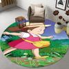 2023 Animation Cartoon 3D Rugs Round Mats Round Rugs Bathroom Mats Home Decoration Kitchen Rugs Living Room Rugs Non-slip Rugs