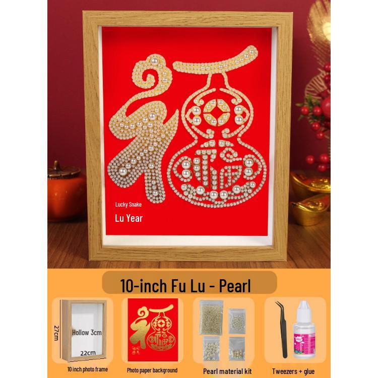 Year of the Horse Harvest Fu Character DIY Handmade New Year Door Hanging Ornament