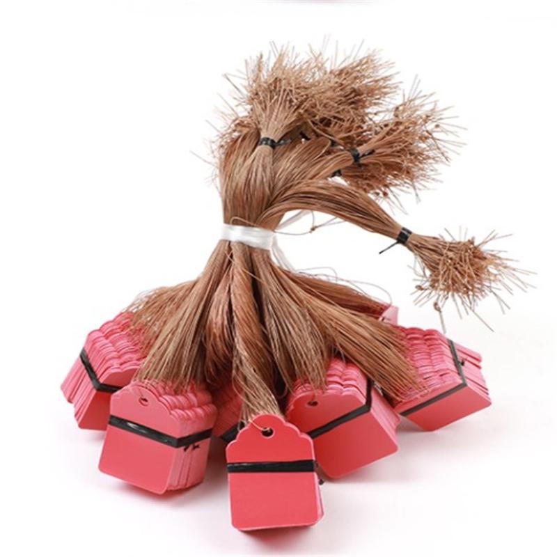 100pcs Plant  Label Plastic Pvc Hanging Tag Marker Waterproof Garden Flower Gift