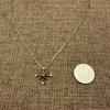 Used STAR JEWELRY Star motif diamond necklace silver