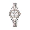 [CITIZEN] Watch REGUNO (Solar/Waterproof/Simple) KM4-139-91 Solar Tech Women's Business Analog Bar Index Date Second Hand Silver Gold Silver Gold