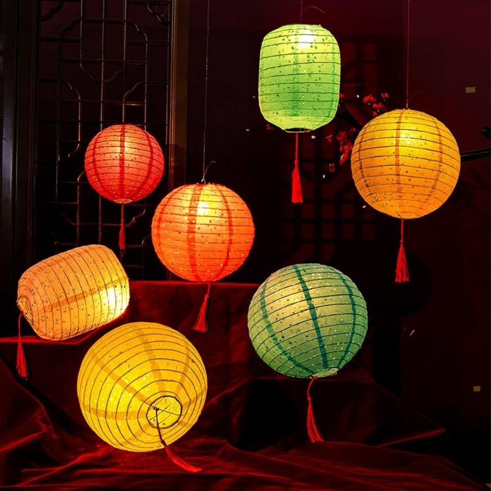 Hollow Out Festival Lanterns Ancient Style Handheld Lantern Wedding Party Decor