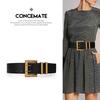 Vintage Fashion Wide Belt Women's All-match Decorative Belt with Coat and Skirt, All-match Waist-fitting Personalized Belt