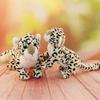 Unique Snow Leopard Appearance Plush Stuffed Animal Great For Family Gift Or Home