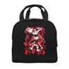 Benutzerdefinierte Hazbins Anime Animation Hotel Angel Dust Isolierte Lunchtasche Arbeit Schule Wiederverwendbare Thermos-Kühlbox Lunchbox Damen Kinder