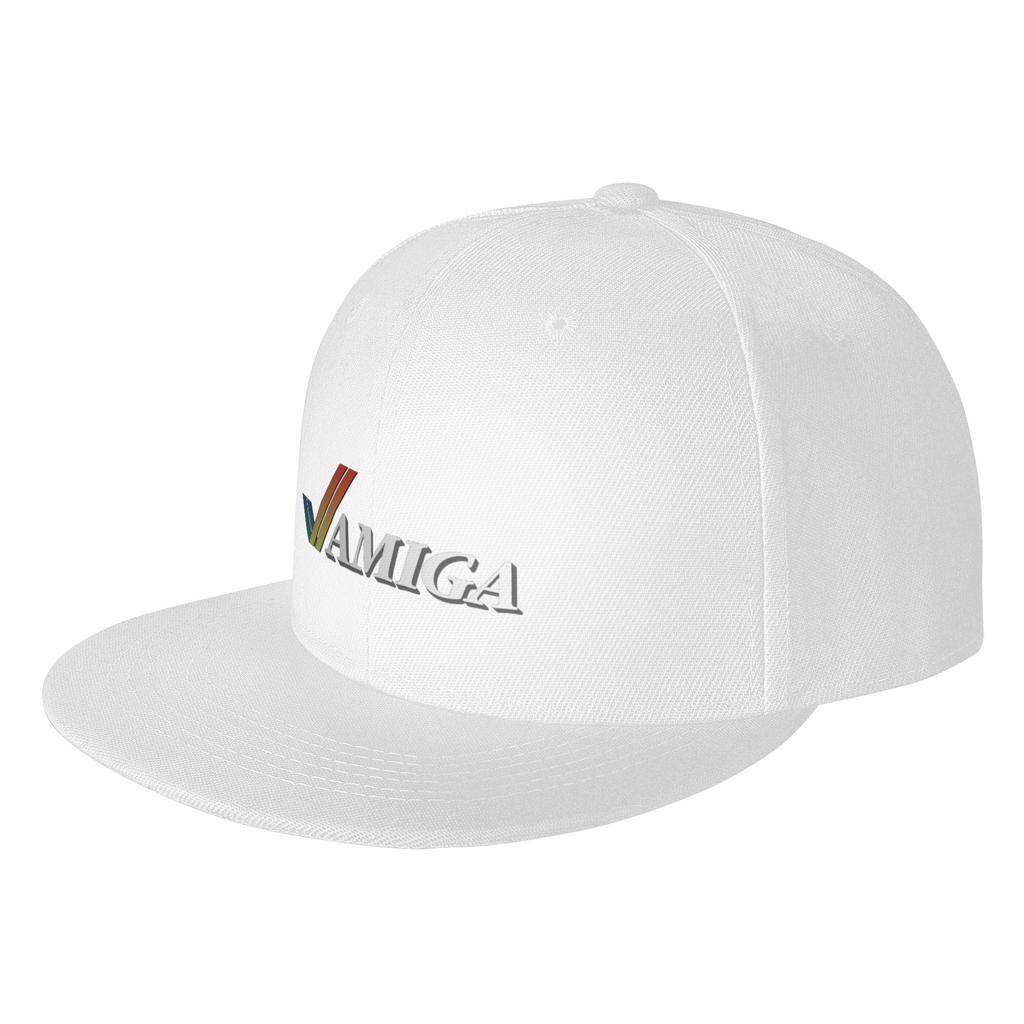 Fashion Commodore Amiga Logo Flat Brim Sun Hat  Couples Sun Visor Cap