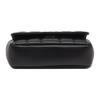 Tory Burch Kira Double T Logo Magnetic Closure Flap Nappa Leather Mini Shoulder Bag Women Shoulder Bag Black 142567-001