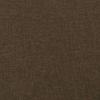 Box Spring Bed with Mattress Dark Brown 120 X 190 Cm Fabric