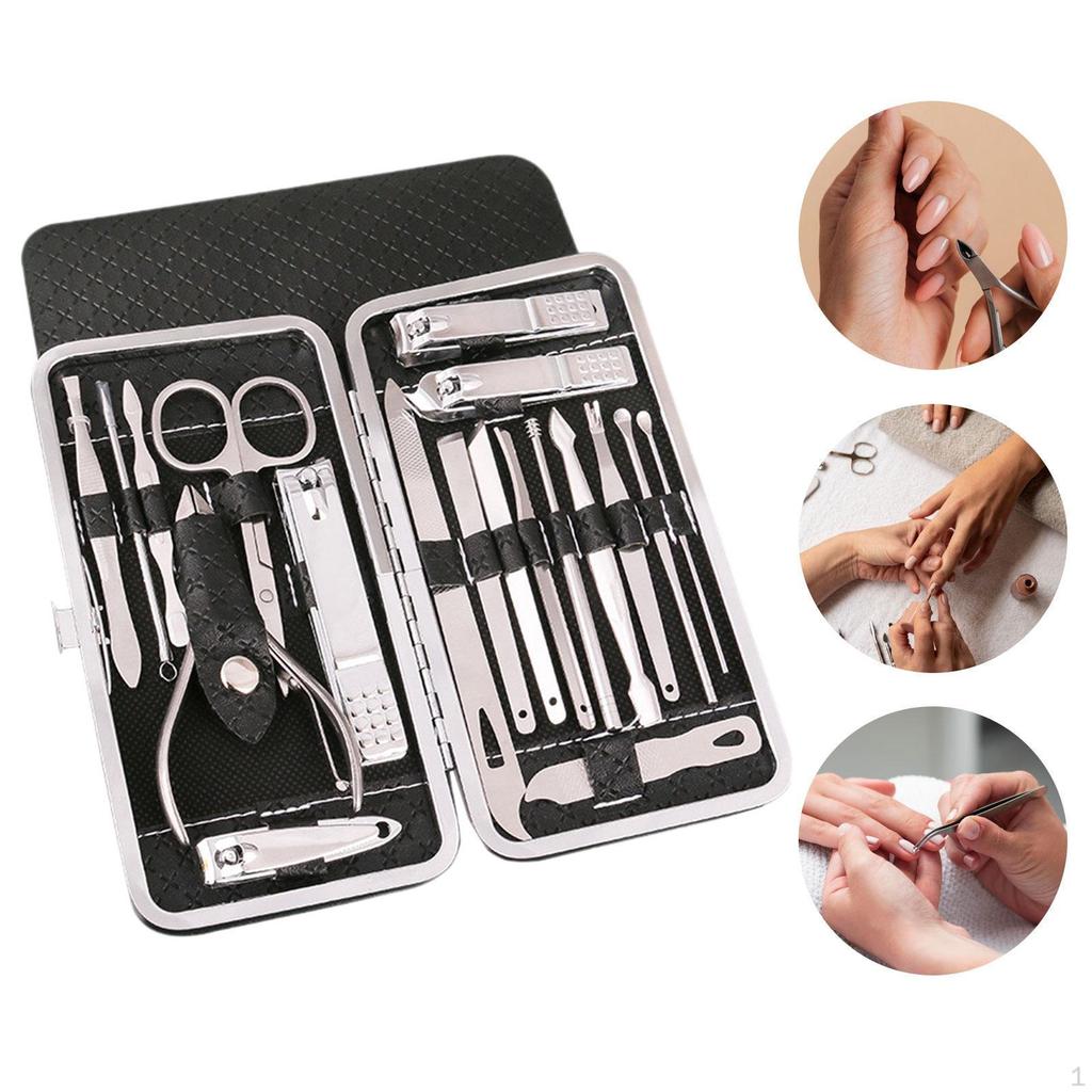 Nail Clippers Grooming Set Manicure Clipper Toenail Fingernail for Beauty