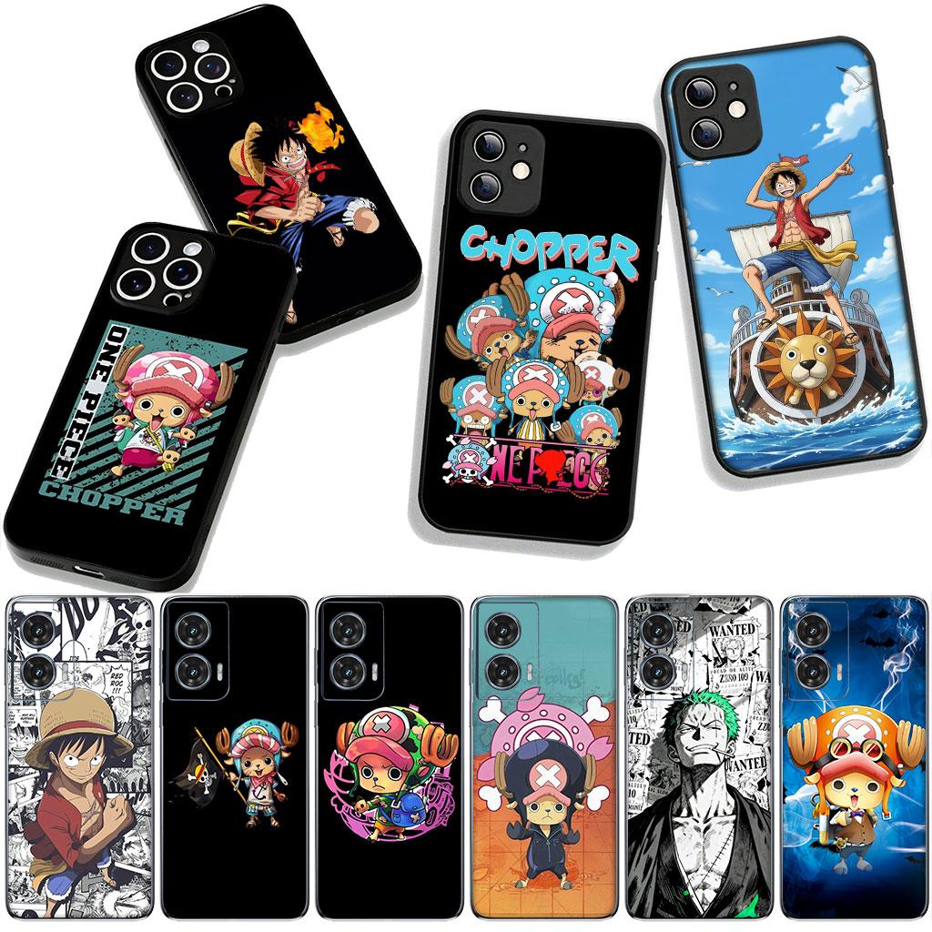 Tony Chopper One Pieces Luffy Zoro for Motorola Moto Edge 70 60 Fusion 40 NEO 20 Pro G56 G96 G71 G73 G52 G41 G42 G51 Case
