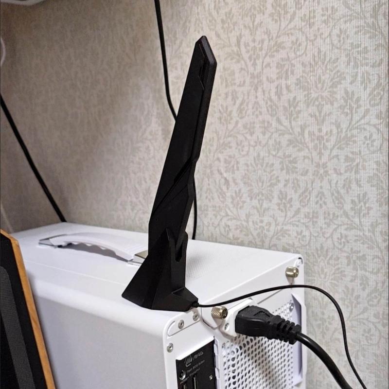 Fácil de Instalar Antenas WiFi 2T2R de Alto Ganho para Laptops e Desktops, Melhora a Conectividade Sem Fio