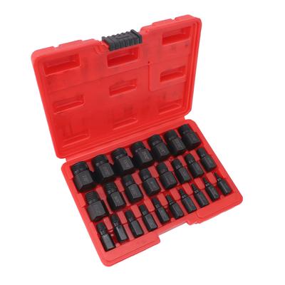 25 Pieces Screw Extractors Hex Shank   Screw Remover Tool for Damaged Broken Stripped Screws  S