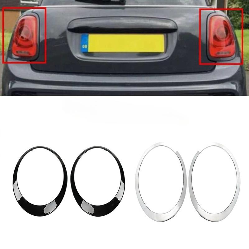 For BMW Mini Cooper F55 F56 F57 2015-2024 Headlight Trim Ring Tail Light Frame Bezel Head Rear Lamp Cover Replacement Part