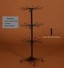 Zhiyu Three-Layer Rotating Jewelry Display Stand