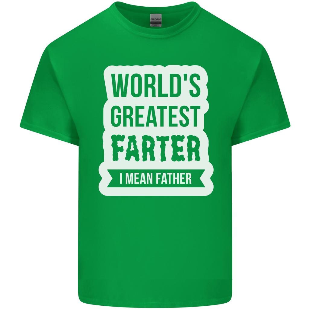Vatertag Furzer Lustig Blähungen Furz Unisex Leichtes Baumwoll-T-Shirt