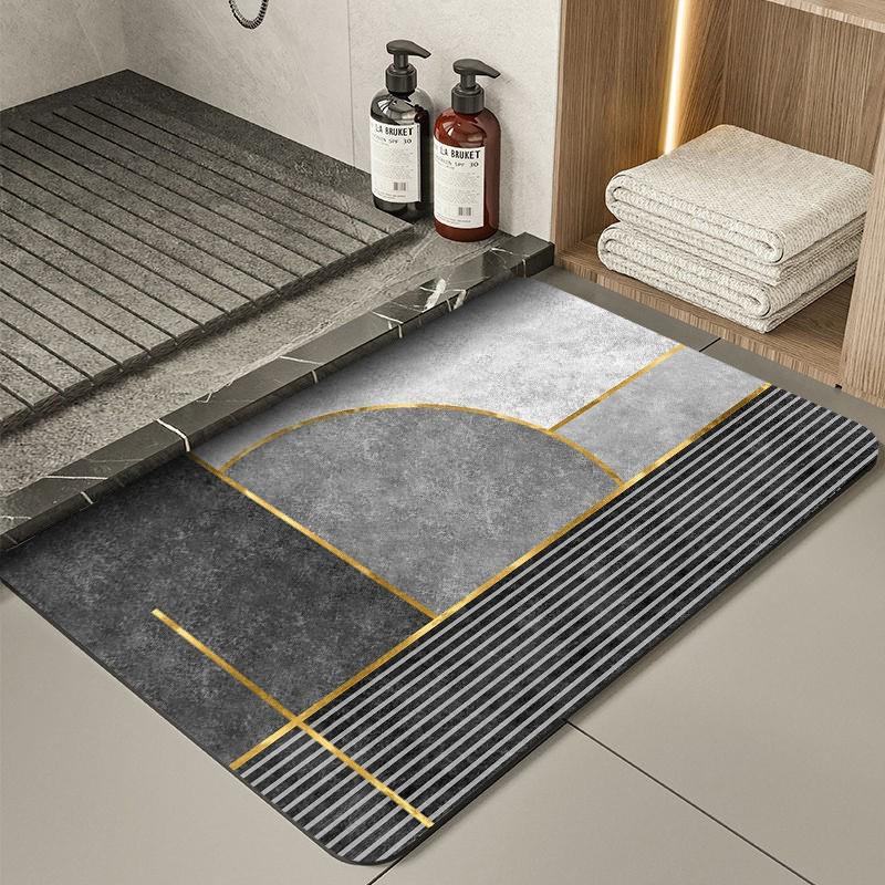 Diatomaceous Earth Quick-Dry Non-Slip Bath Mat