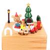Rotierende Spieluhr, kreative weihnachtliche Verzierung für den Geburtstags-Desktop