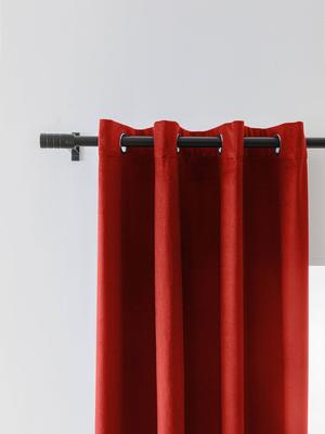 Velvet Curtain with Eyelets 140X250 Blackout