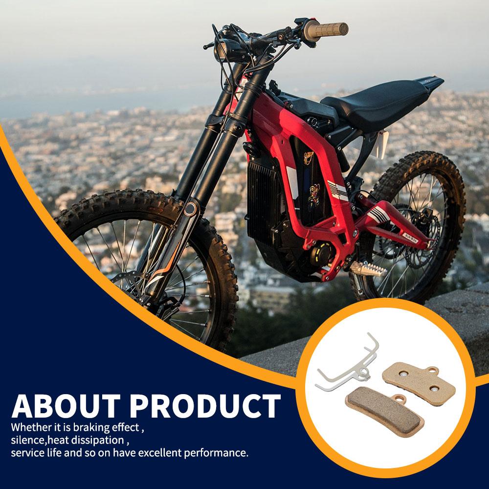For Surron Original Disc Brake Pads Sintered Metal Brake Pad For Sur Ron Talaria Sting MX3 MX4 Light Bee Electric Bike E-Bikes