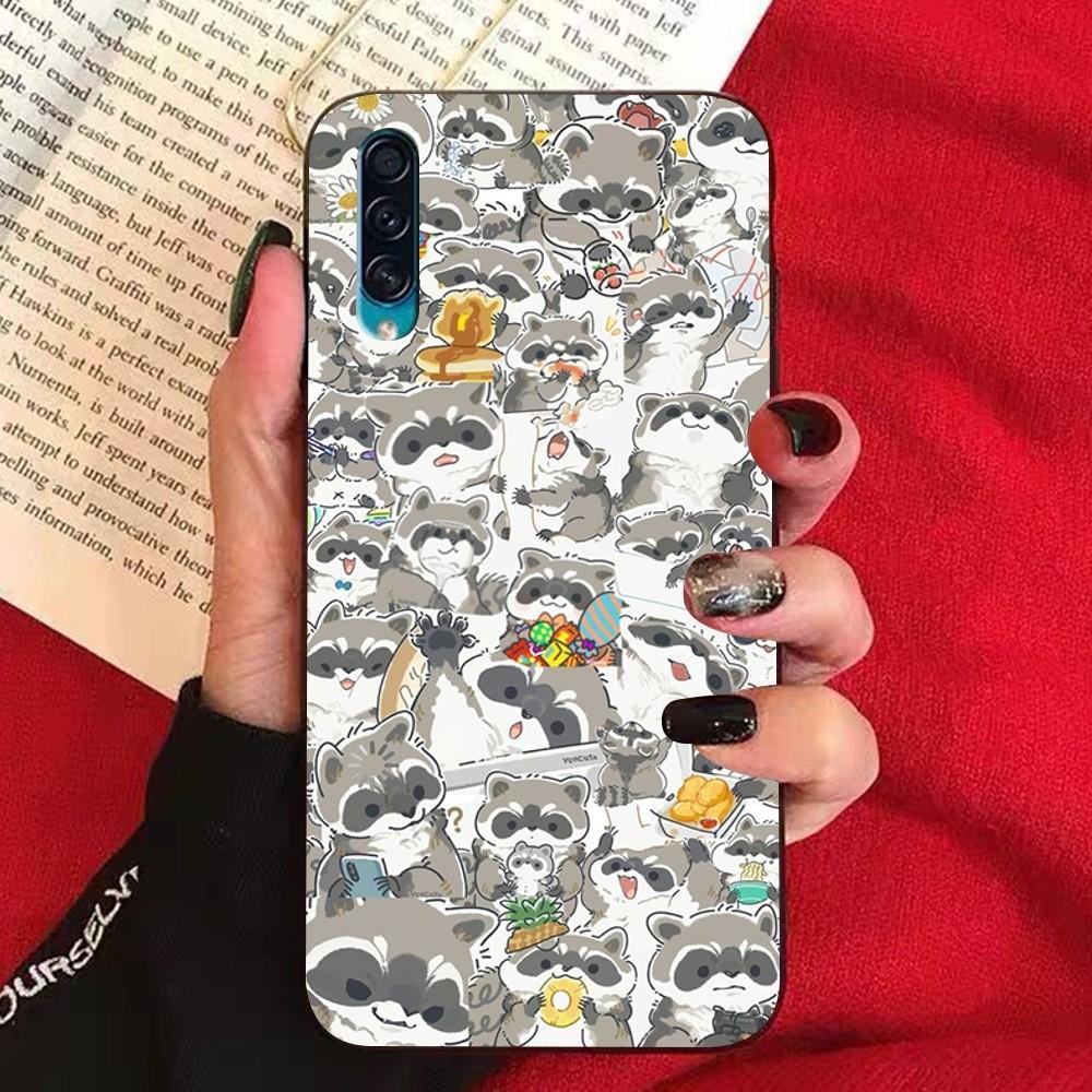 

Raccoon kawaii animal Phone Case For Samsung A 10 11 12 13 20 21 22 30 31 32 40 51 52 53 70 71 72 73 91 13 shell Samsung A53 5G