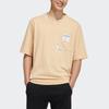 Adidas Neo Pocket Crewneck T-Shirt Men Tops Amber H62006