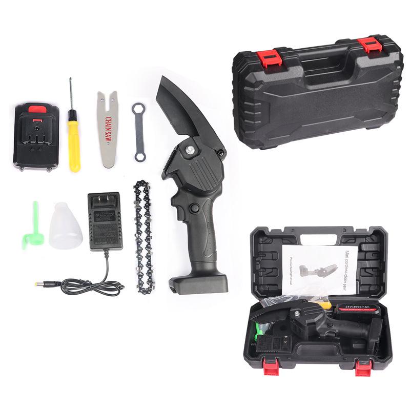 Cordless Handheld Mini Electric Chainsaw for Woodworking & Gardening