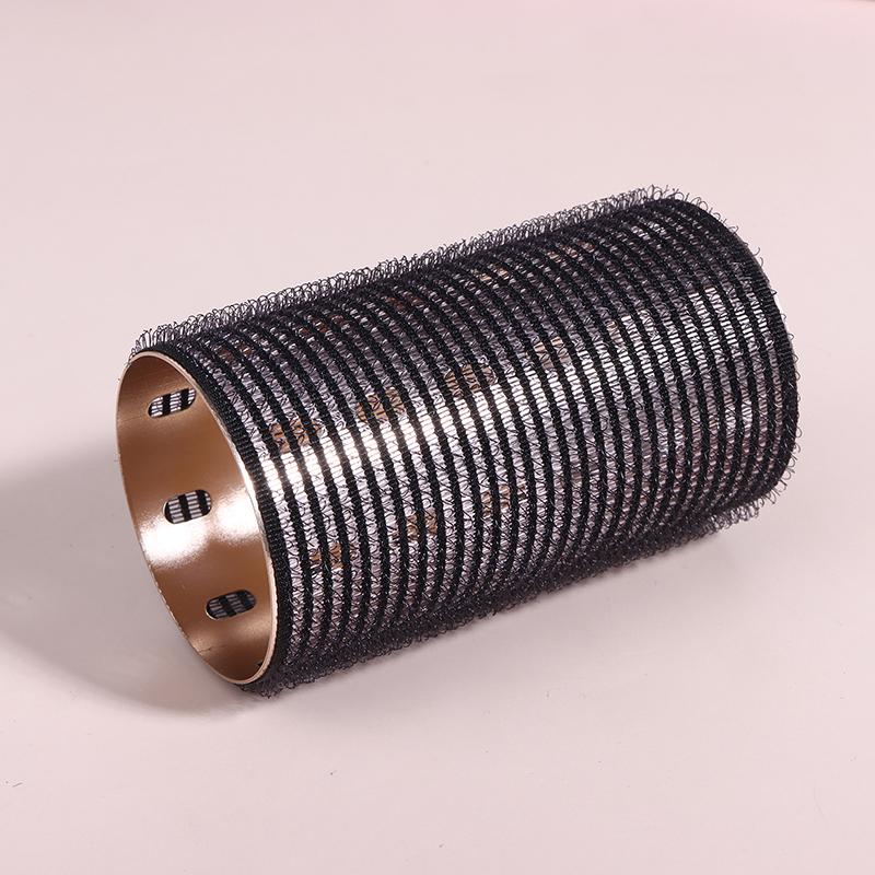 Color Aluminum Core Self-adhesive Hair Roll 5*9cm Pure Nylon Hook And Loop Roller Self Grip Styling Hot Thermal Volume Curler