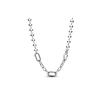Pandora Collana ad anello con perline ME Argento 925 Collana da donna in argento 392799C00