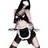 Sensual Kitten Maid Bunny Lingerie Set - One Size Polyester