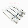 For Nissan Sentra Sylphy -2025 Chrome Door Handle Covers ABS Car Exterior Accessories Side Bowl Trim Caps Styling
