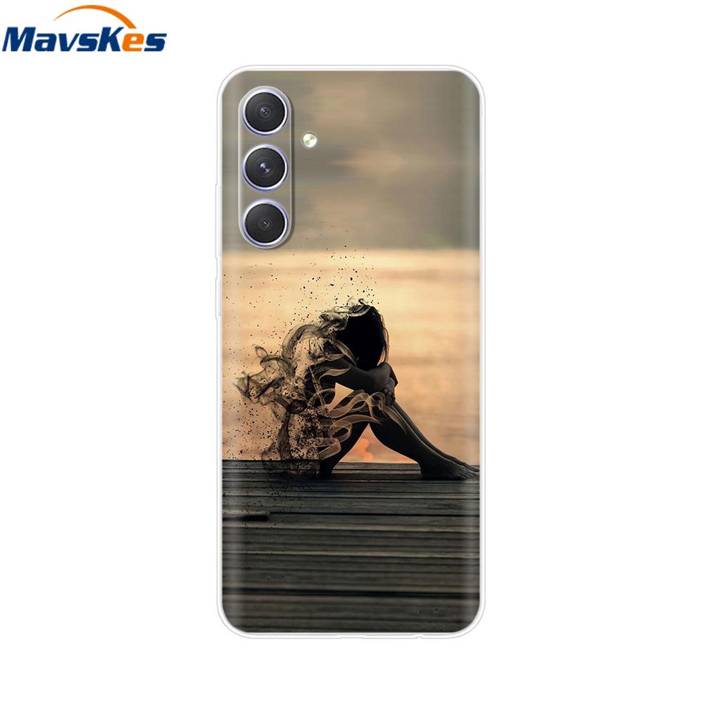 For Samsung Galaxy A24 A14 Case Transparent Soft Silicone TPU Back Cover For SamsungA24 A 24 GalaxyA14 4G Protective Shell Funda