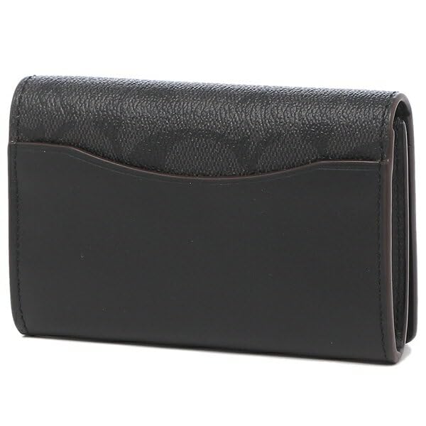 Coach Signature Black Card Case, Men's, Outlet, 91633 QBLWO [Used]