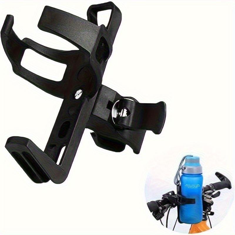 360° Rotating Bike&Scooter Water Bottle Holder - High-Strength PP,Anti-Slip Lock Clip,Quick-Release Design - Fits MTB/Road Bikes
