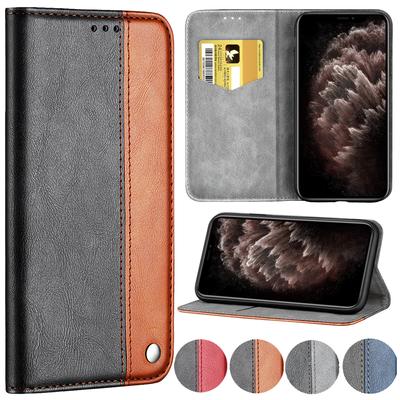 Retro Ledertasche für Iphone 12 Pro Max 11 Pro Xs Max Iphone 8 7 6 Plus 5 Se 2020 Mini Mode Brieftasche Telefon Halter Abdeckung Funda