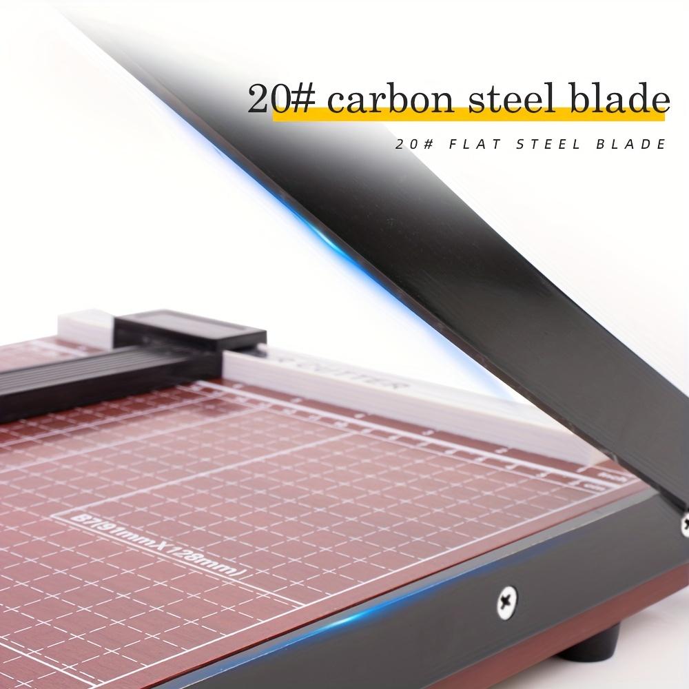 Papierschneider, robust, 30,5 cm Schnittlänge, professioneller Papierschneider, Guillotine-Papierschneider mit 10 Blatt Kapazität für Karton, Foto