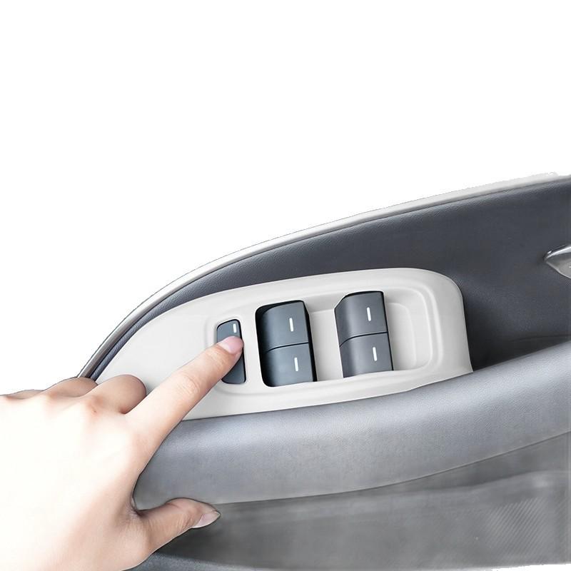 Xiaomi YU7 Passenger Door Handle Storage Mat & Glass Lift Protection Pad Silicone Accessory.
